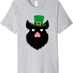 RITISBBQ Bearded Pig Leprechaun Premium T-Shirt