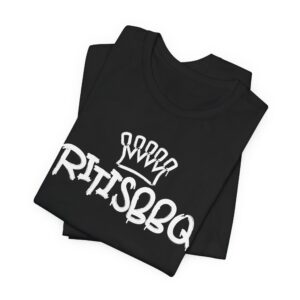 RITISBBQ Graffiti Crown Unisex Jersey Short Sleeve Bella+Canvas 3001 Tee